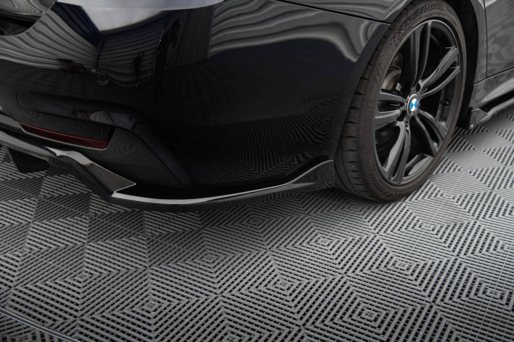 Maxton Design Splitter trasero (With Vertical Bars) para BMW 4 Coupe / Gran Coupe / Cabrio M-Pack F32 / F36 / F33 - imagen 2