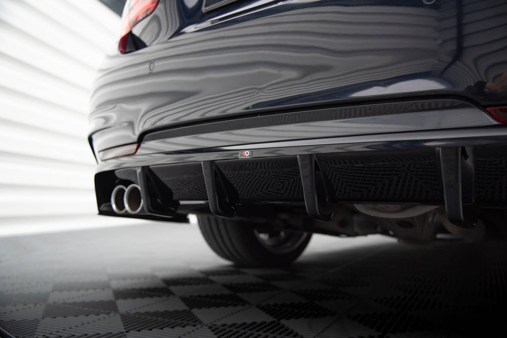 Maxton Design Splitter trasero (With Vertical Bars) para BMW 4 Coupe / Gran Coupe / Cabrio M-Pack F32 / F36 / F33 - imagen 4