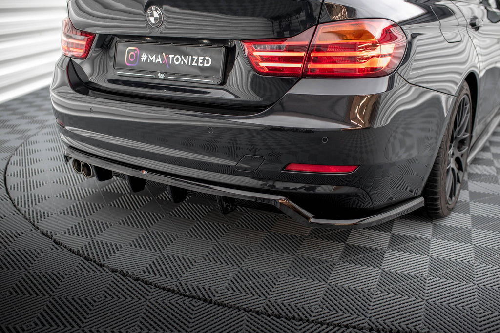 Maxton Design Splitter trasero (With Vertical Bars) para BMW 4 Gran Coupe F36 - imagen 1