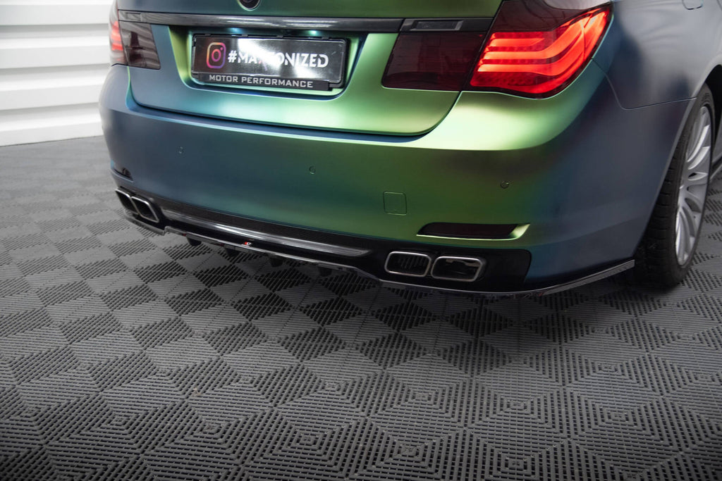 Maxton Design Splitter trasero (With Vertical Bars) para BMW 7 F01 - imagen 1