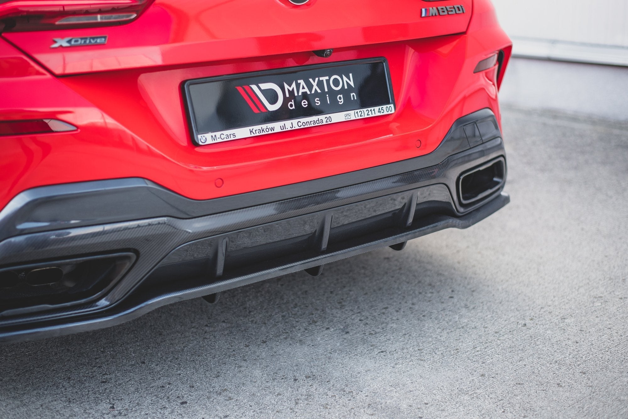 Maxton Design Splitter trasero (With Vertical Bars) para BMW 8 Coupe M-Pack G15 - imagen 5