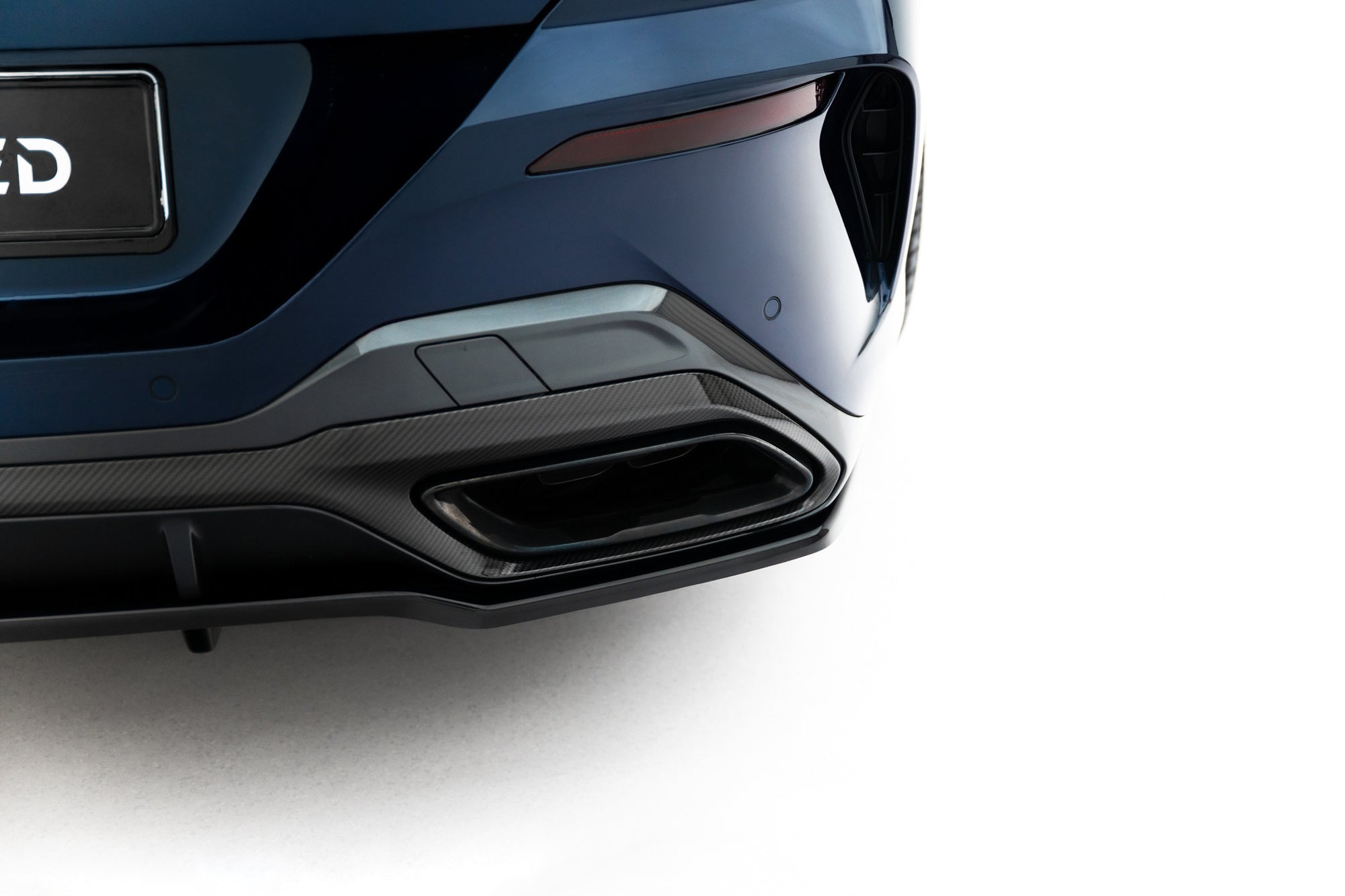 Maxton Design Splitter trasero (With Vertical Bars) para BMW 8 Gran Coupe M-Pack G16 - imagen 4