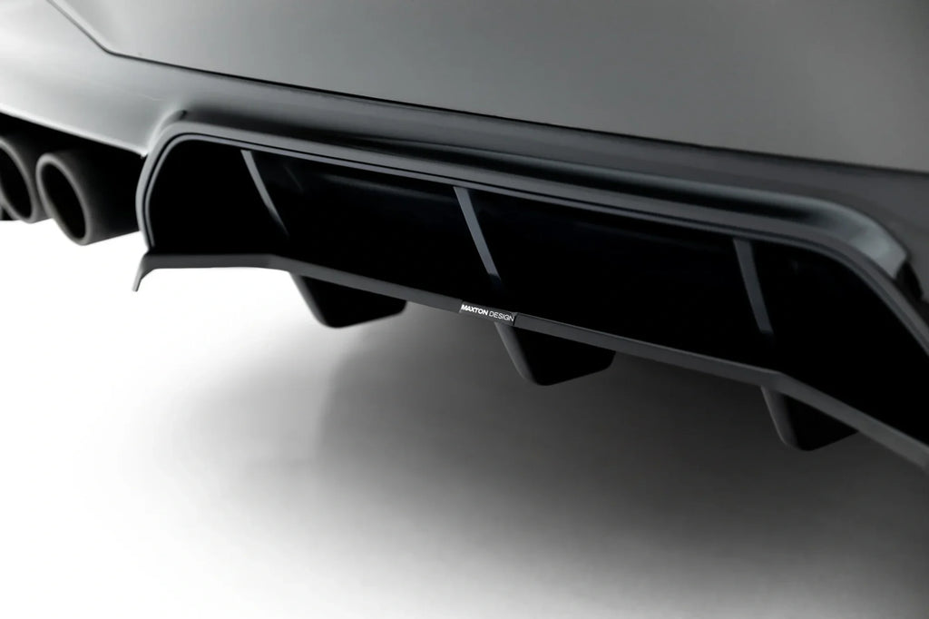 Maxton Design Splitter trasero (With Vertical Bars) para BMW M5 F90 / F90 Facelift - imagen 2