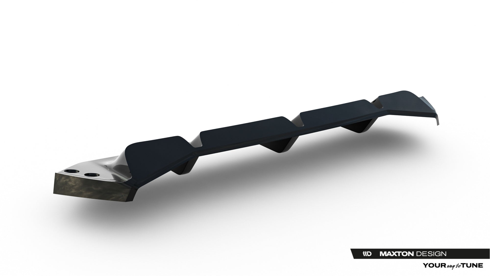 Maxton Design Splitter trasero (With Vertical Bars) para BMW M5 F90 / F90 Facelift - imagen 5