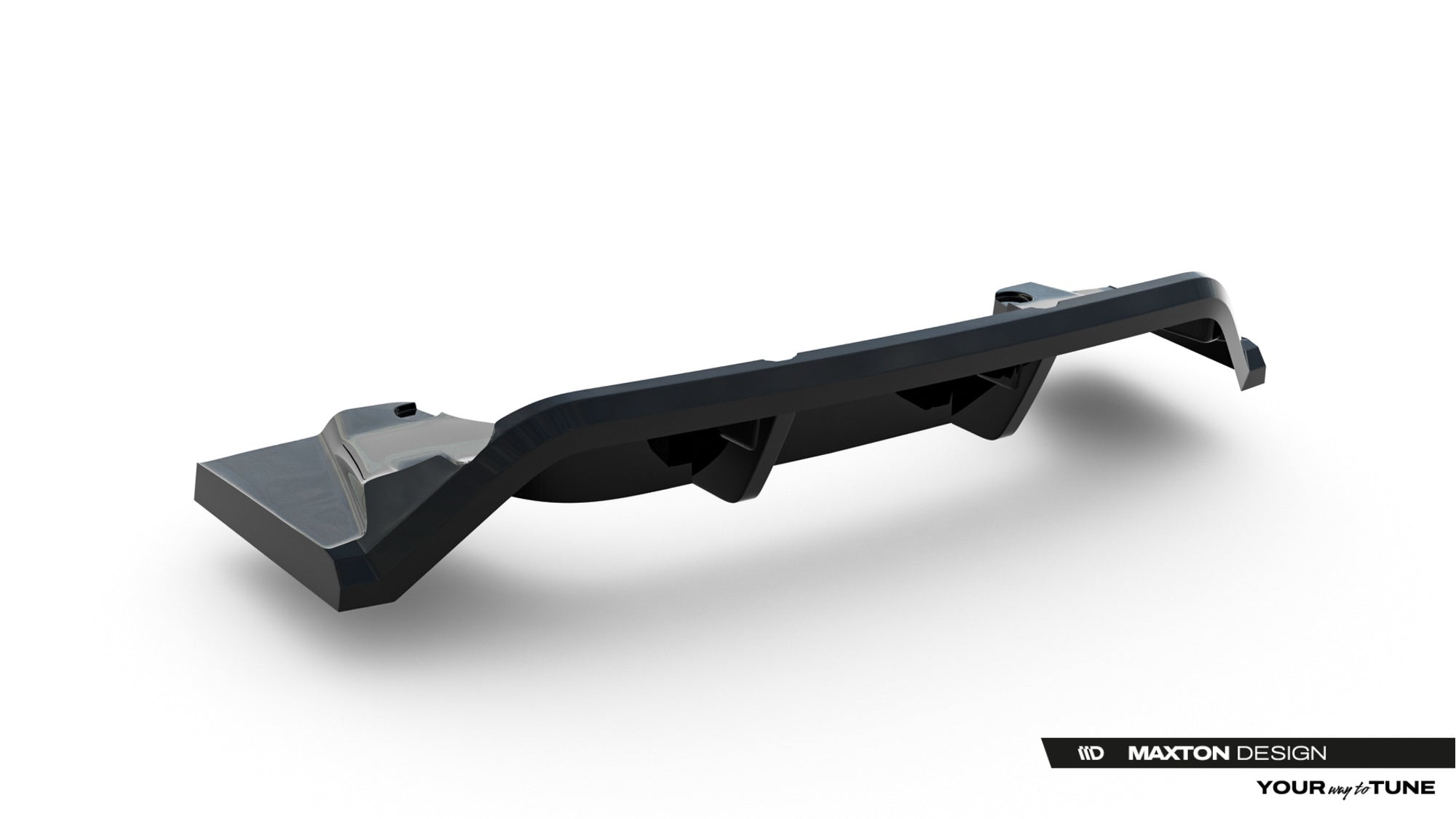 Maxton Design Splitter trasero (With Vertical Bars) para BMW X1 M35i U11 - imagen 6