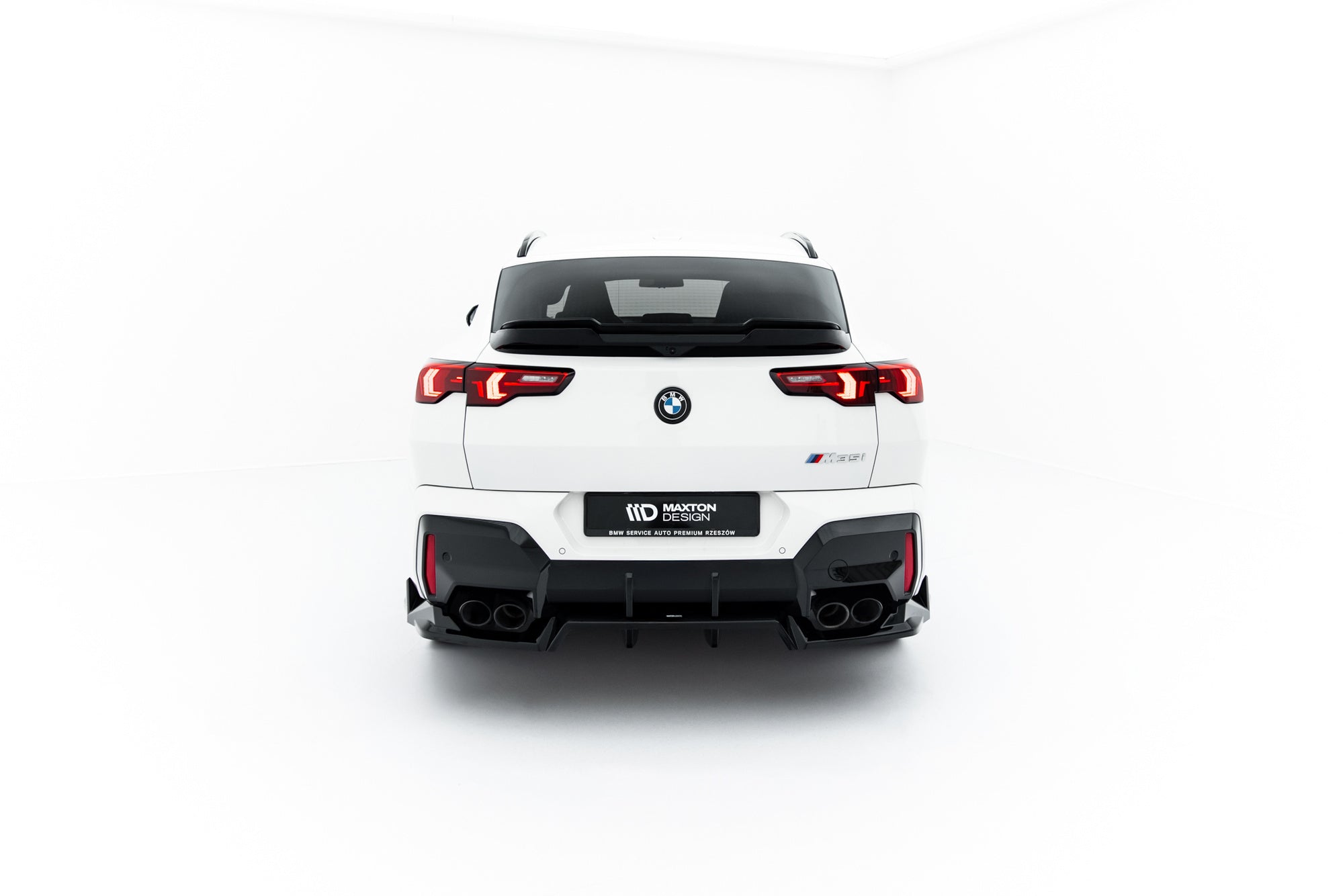 Maxton Design Splitter trasero (With Vertical Bars) para BMW X2 M35i U10 - imagen 3