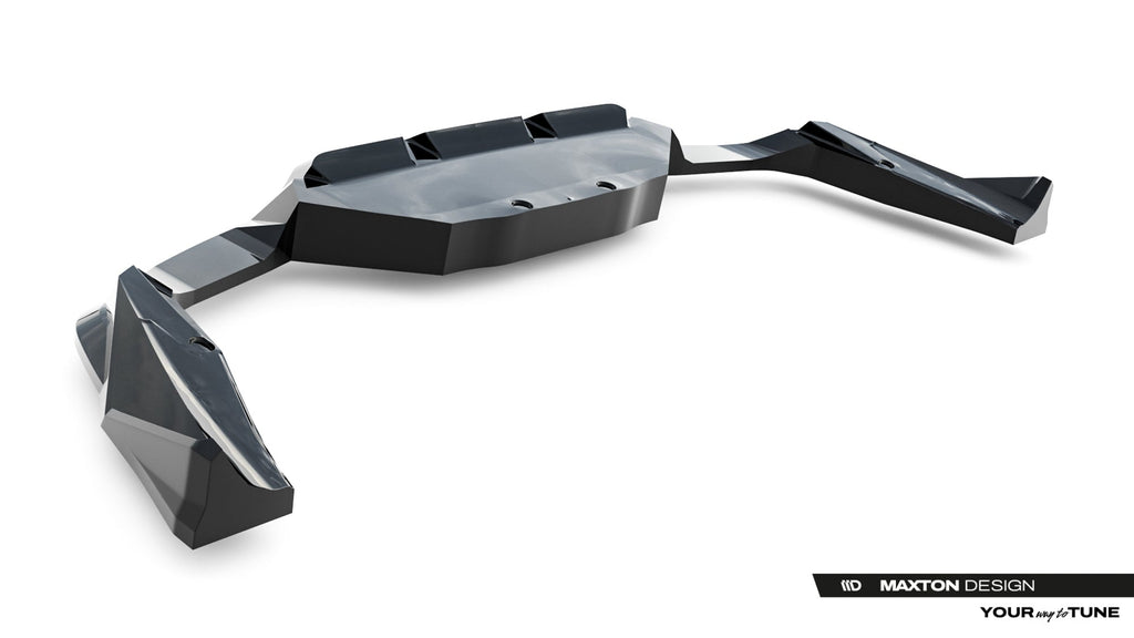 Maxton Design Splitter trasero (With Vertical Bars) para BMW X2 M35i U10 - imagen 8