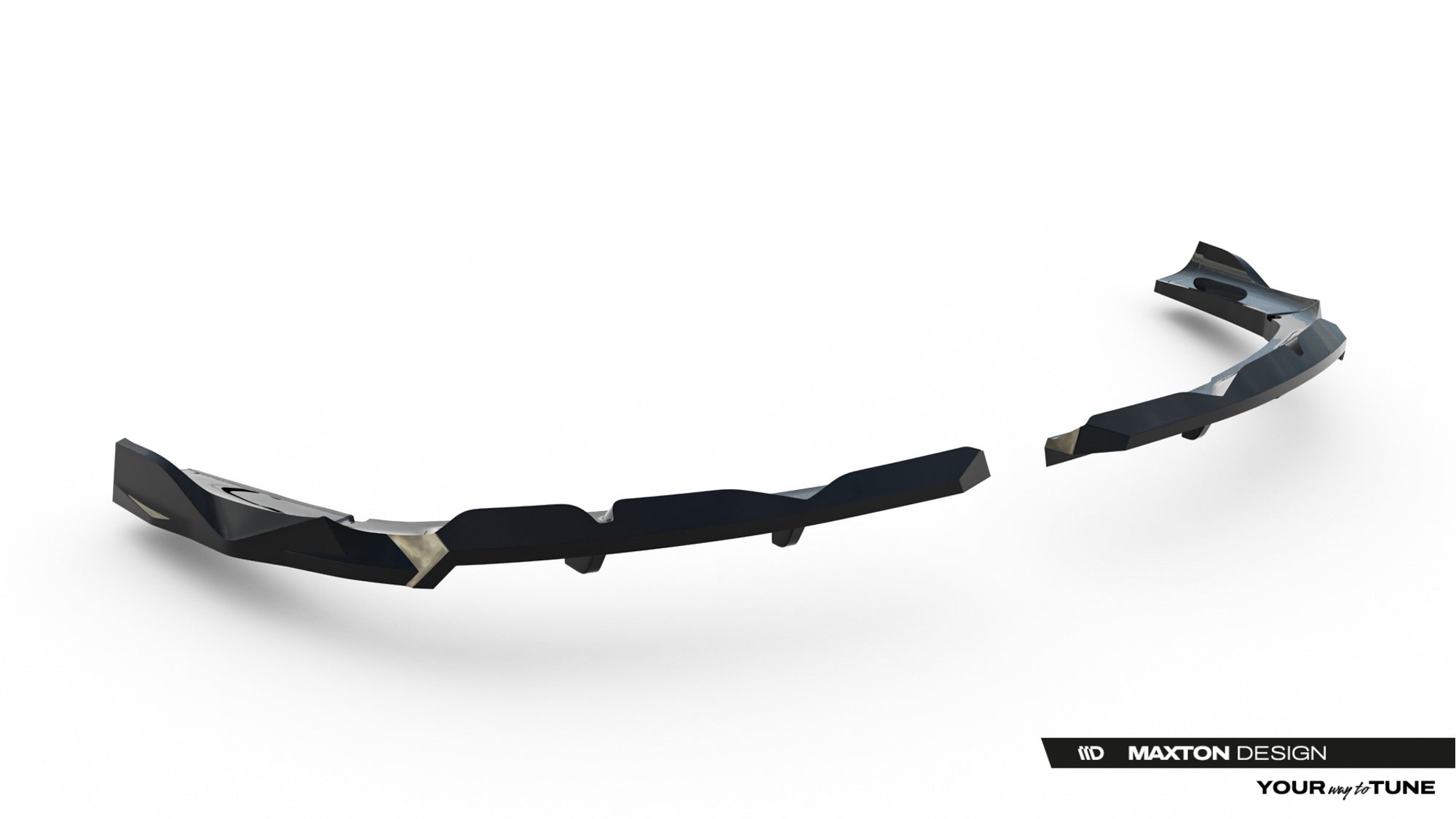 Maxton Design Splitter trasero (With Vertical Bars) para BMW X3 M-Pack G45 - imagen 6