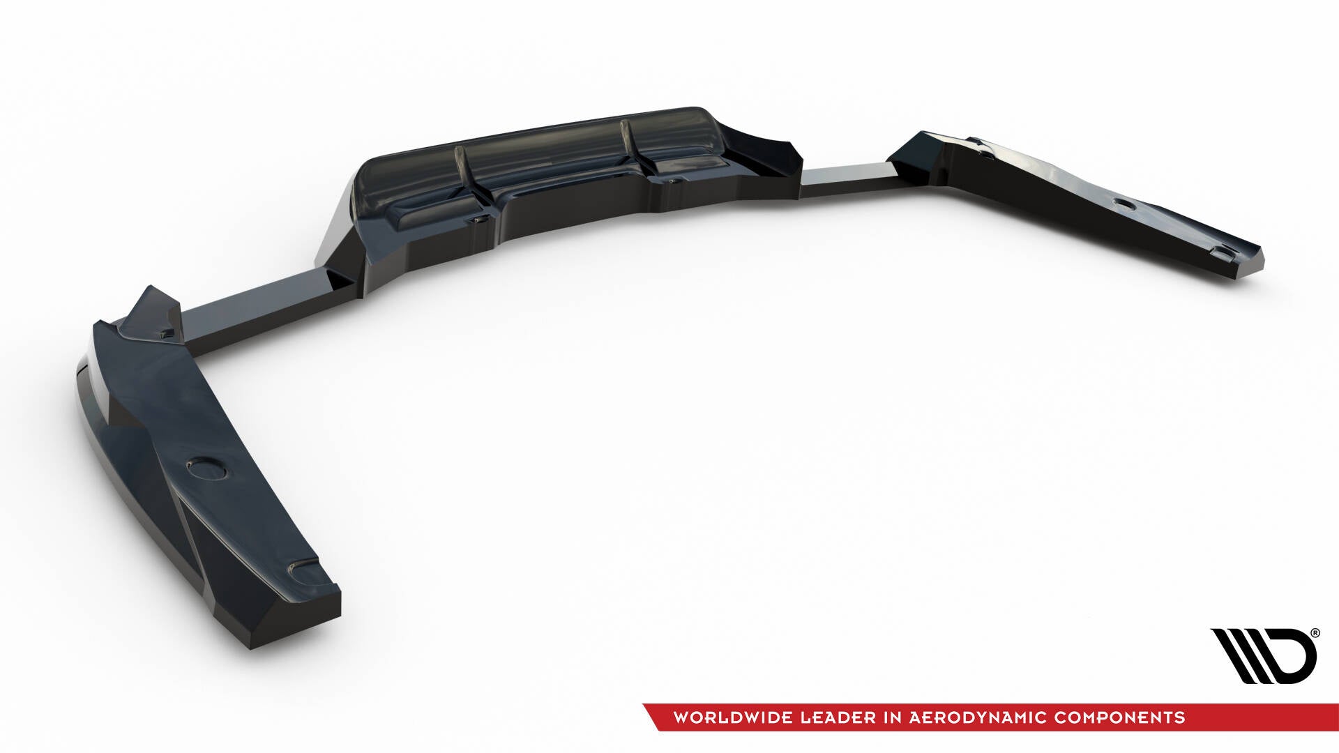 Maxton Design Splitter trasero (With Vertical Bars) para BMW X4 M F98 - imagen 6