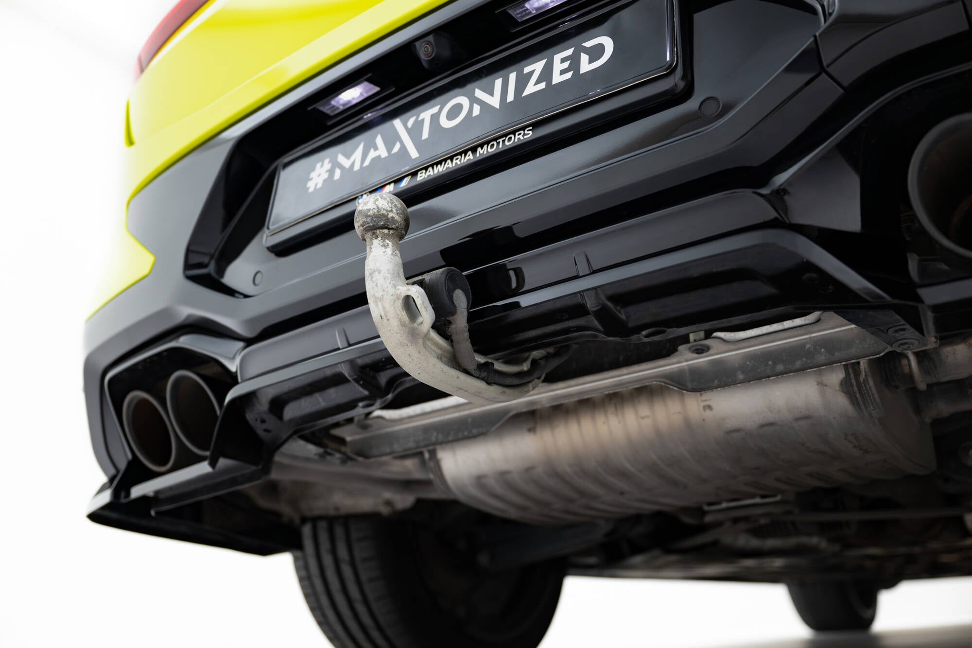 Maxton Design Splitter trasero (With Vertical Bars) para BMW X4M F98 Facelift - imagen 6