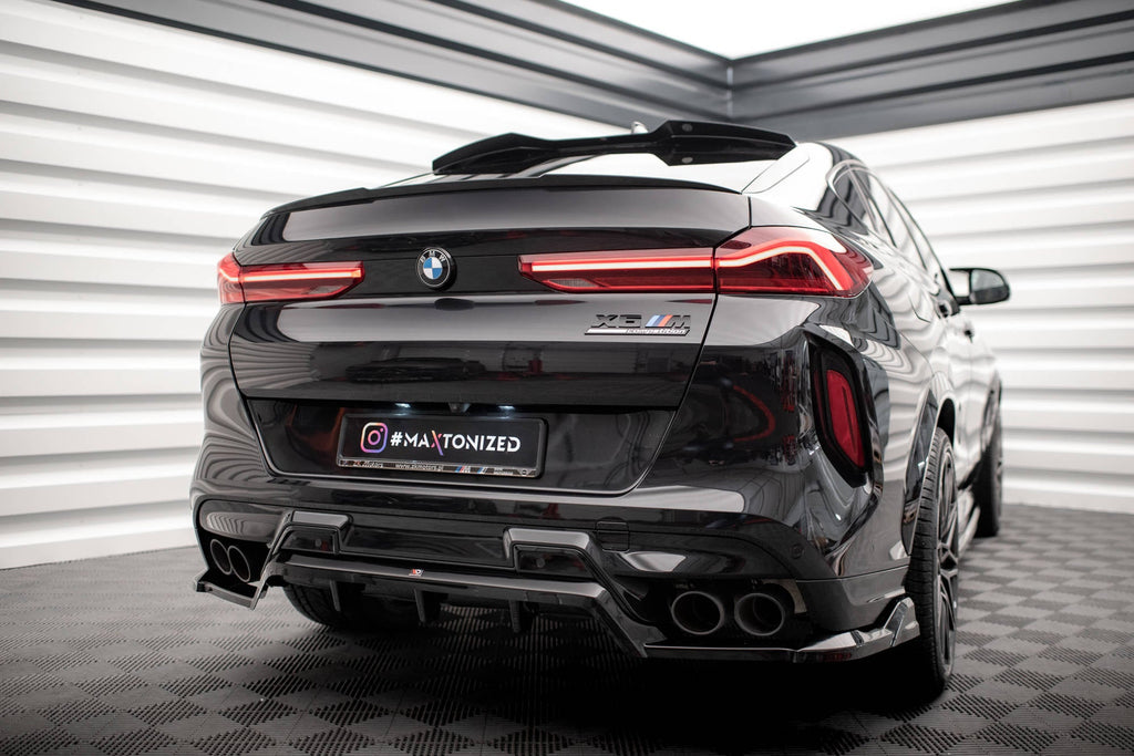 Maxton Design Splitter trasero (With Vertical Bars) para BMW X6 M F96 - imagen 1