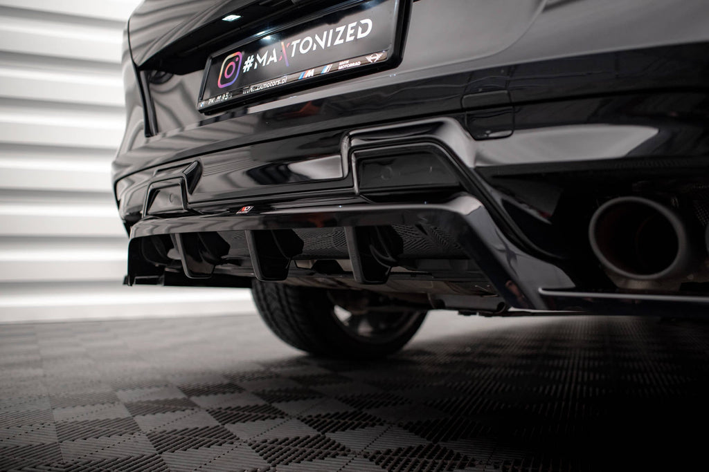 Maxton Design Splitter trasero (With Vertical Bars) para BMW X6 M F96 - imagen 4