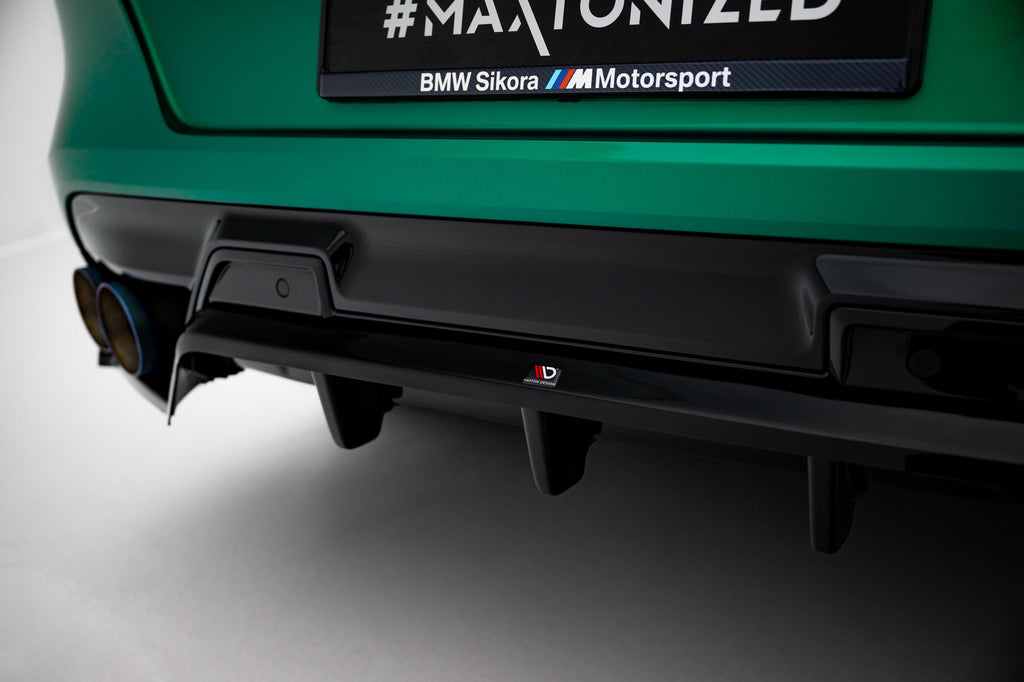 Maxton Design Splitter trasero (With Vertical Bars) para BMW X6 M F96 Facelift - imagen 4