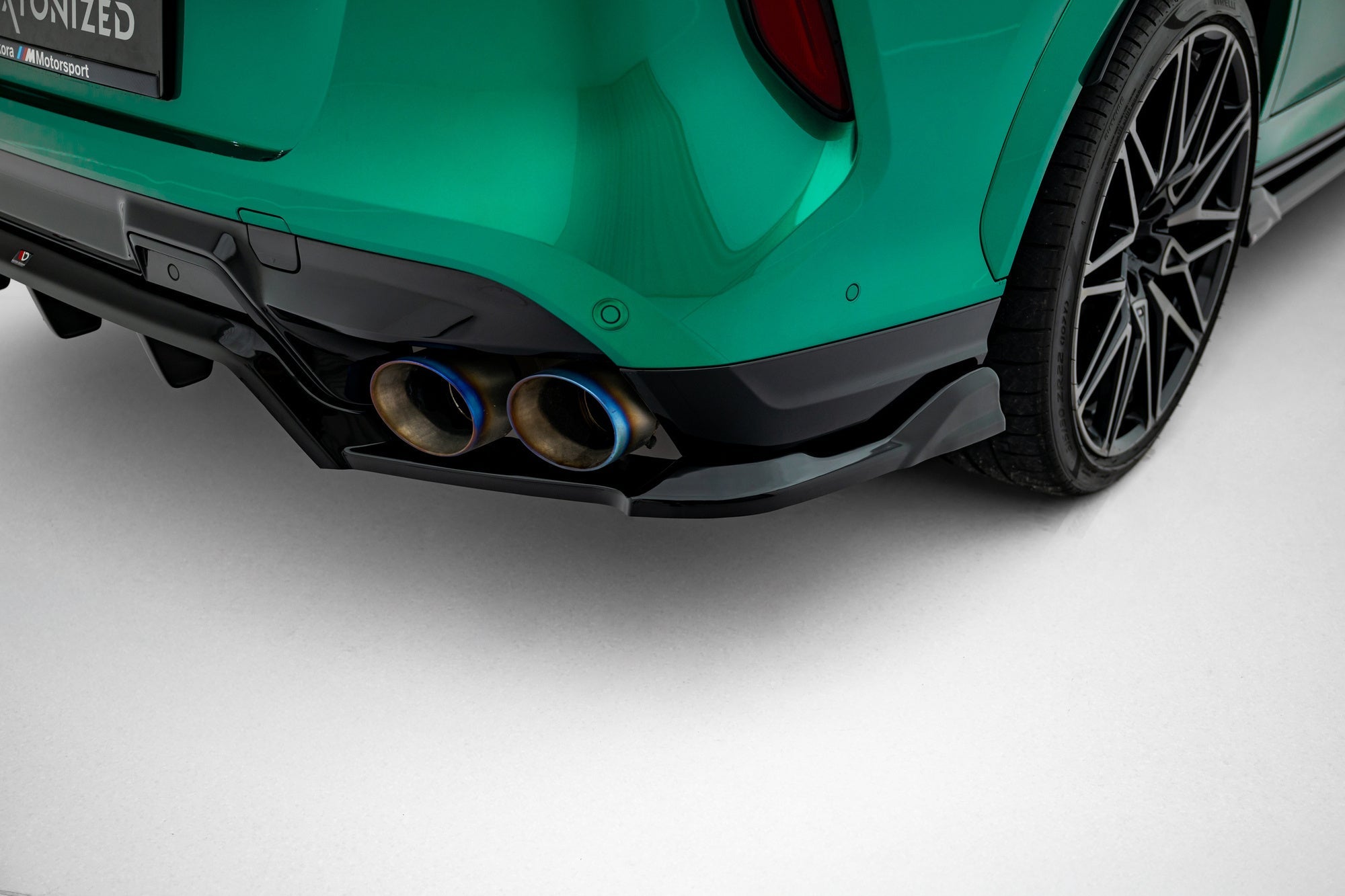 Maxton Design Splitter trasero (With Vertical Bars) para BMW X6 M F96 Facelift - imagen 5