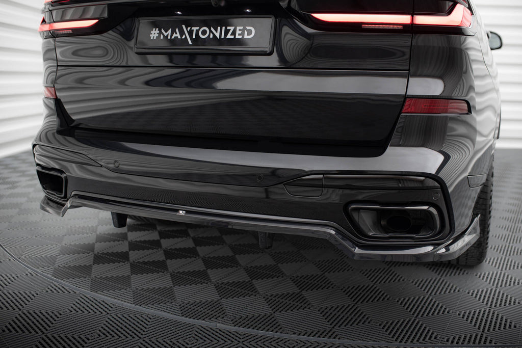 Maxton Design Splitter trasero (With Vertical Bars) para BMW X7 M-Pack G07 Facelift - imagen 8