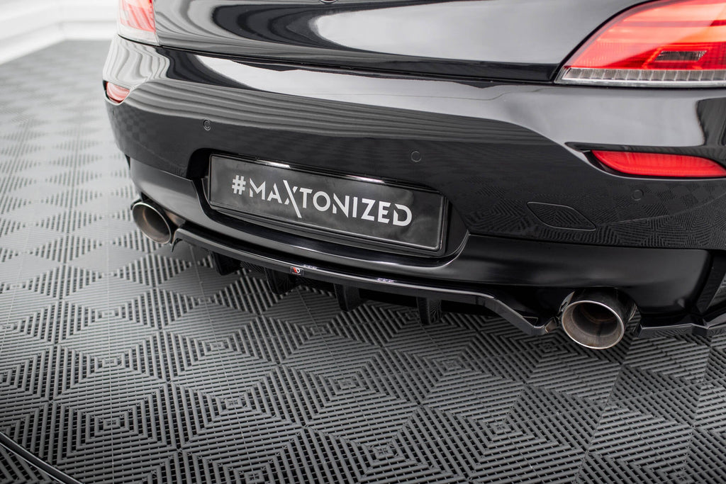 Maxton Design Splitter trasero (With Vertical Bars) V.1 para BMW Z4 M-Pack E89 Facelift - imagen 1