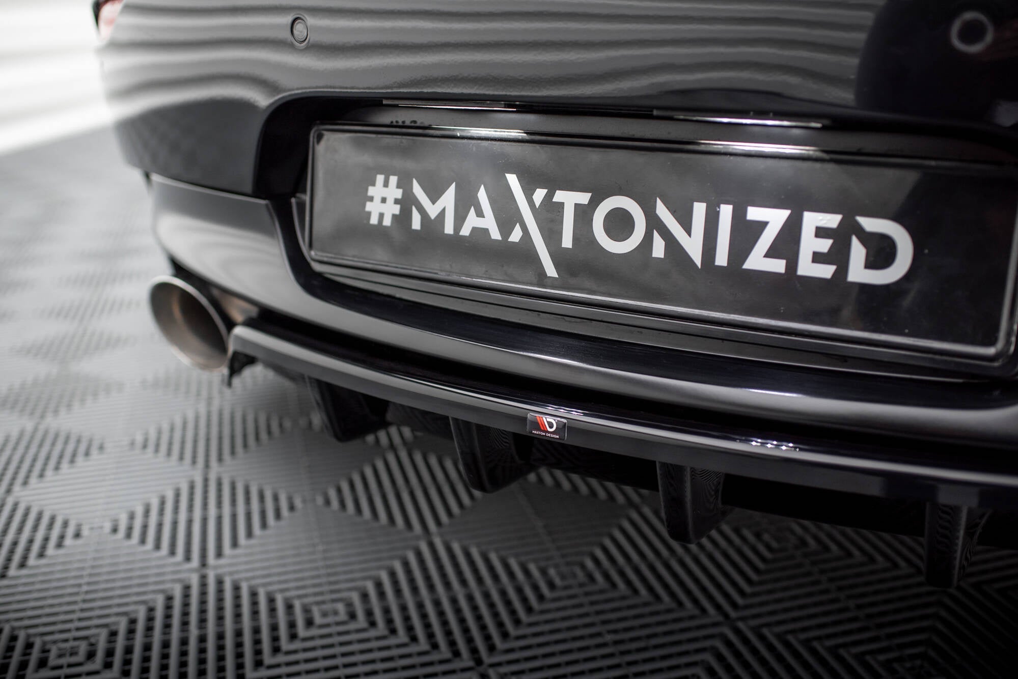 Maxton Design Splitter trasero (With Vertical Bars) V.1 para BMW Z4 M-Pack E89 Facelift - imagen 3