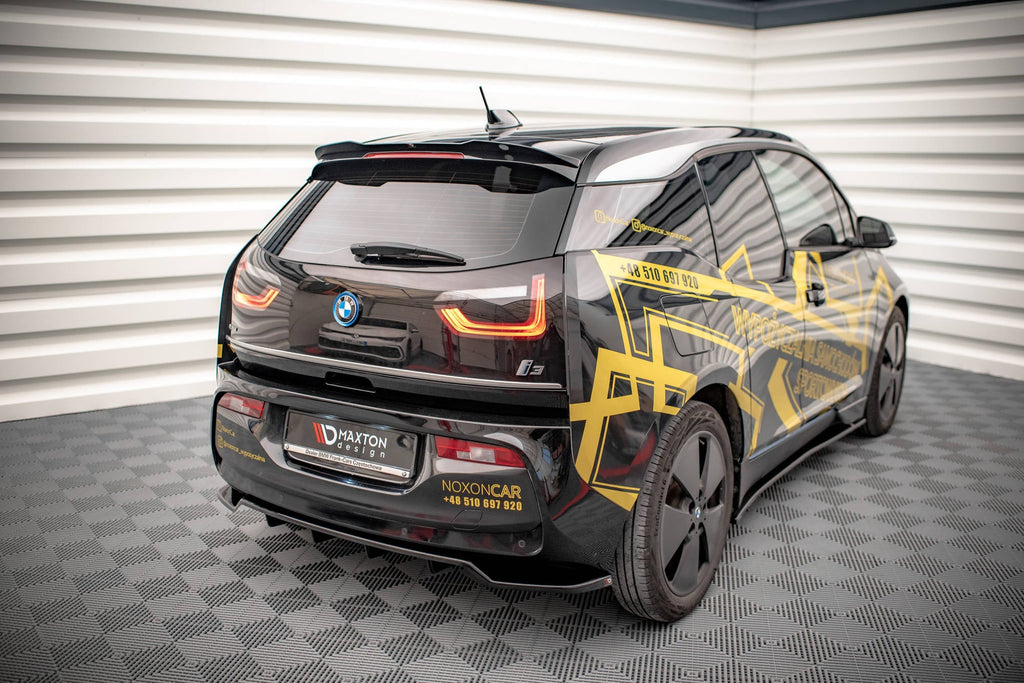 Maxton Design Splitter trasero (With Vertical Bars) para BMW i3 Mk1 Facelift - imagen 1