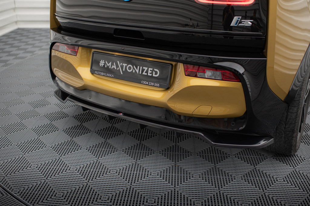 Maxton Design Splitter trasero (With Vertical Bars) para BMW i3 S Mk1 Facelift - imagen 1