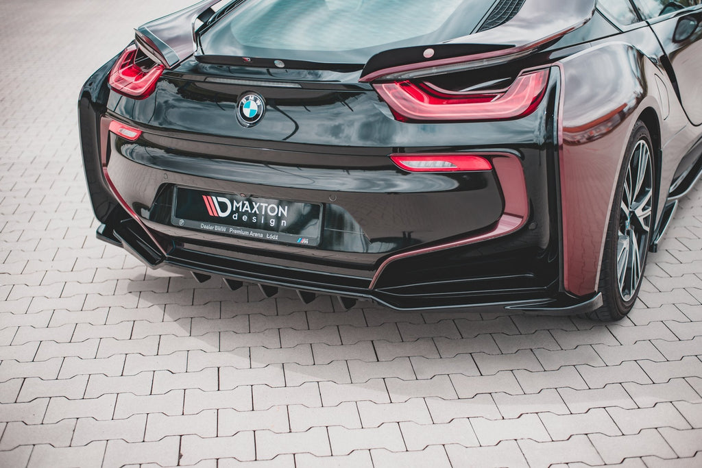 Maxton Design Splitter trasero (With Vertical Bars) para BMW i8 - imagen 1