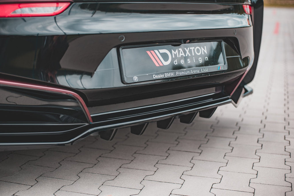 Maxton Design Splitter trasero (With Vertical Bars) para BMW i8 - imagen 2