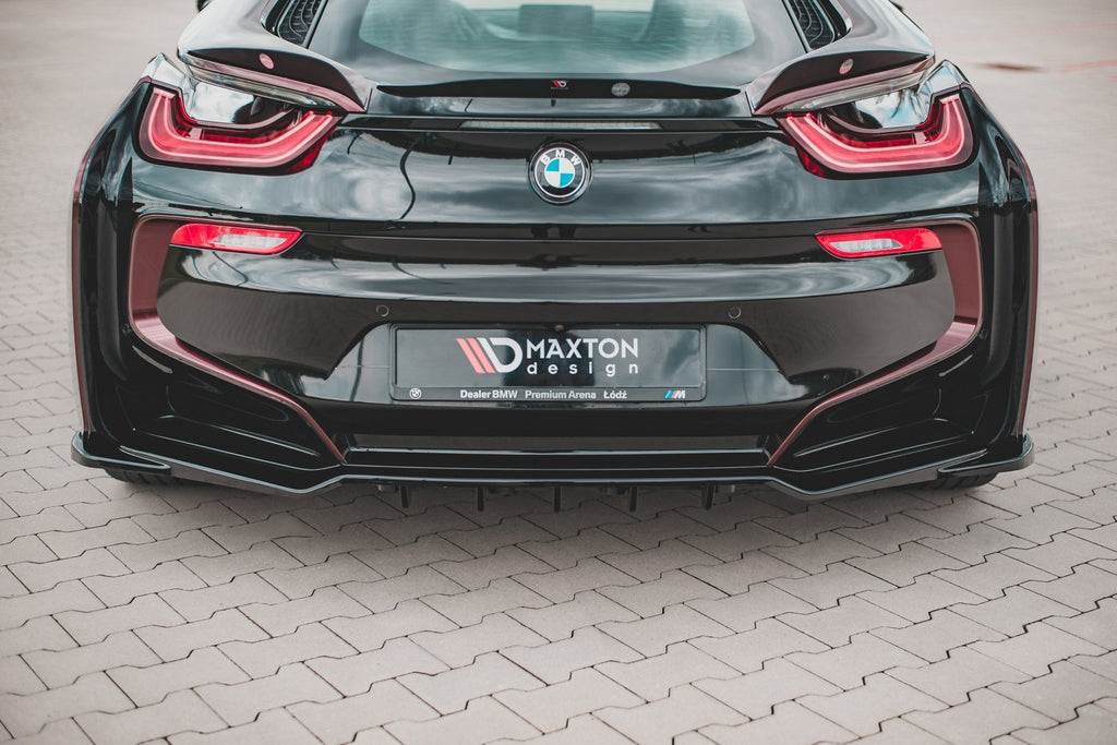 Maxton Design Splitter trasero (With Vertical Bars) para BMW i8 - imagen 6
