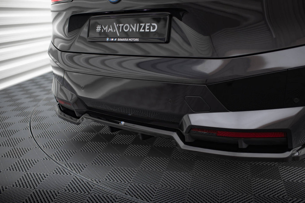 Maxton Design Splitter trasero (With Vertical Bars) para BMW iX M-Pack i20 - imagen 3