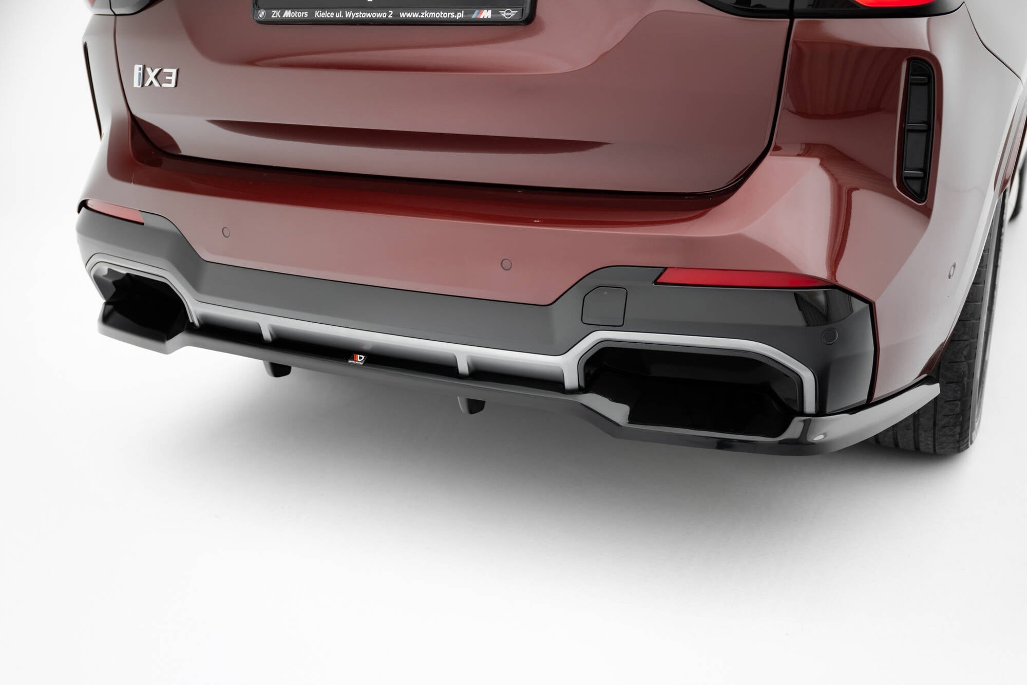 Maxton Design Splitter trasero (With Vertical Bars) para BMW iX3 M-Pack G08 Facelift - imagen 2
