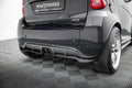 Maxton Design Splitter trasero (With Vertical Bars) para Brabus Smart Fortwo C451 Facelift - imagen 1