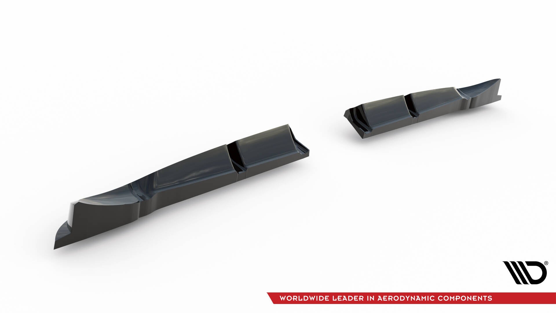 Maxton Design Splitter trasero (With Vertical Bars) para Brabus Smart Fortwo C451 Facelift - imagen 5