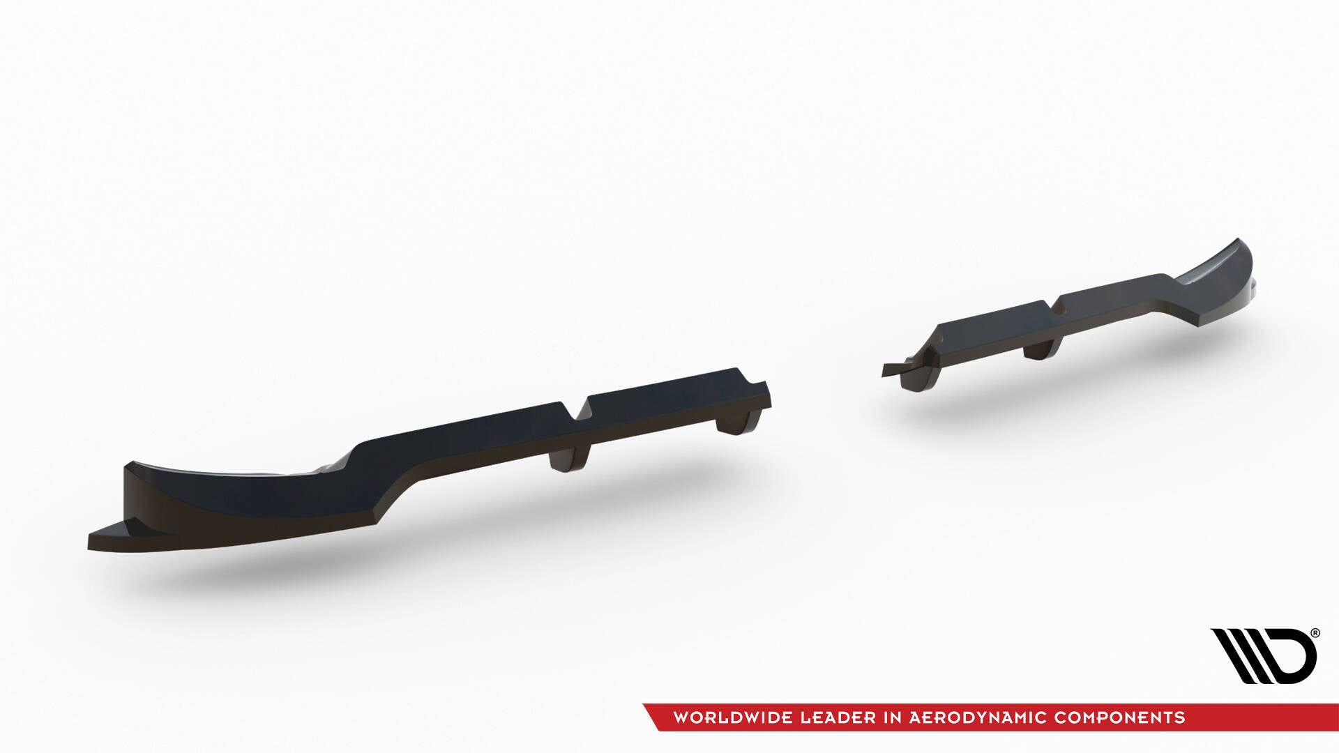 Maxton Design Splitter trasero (With Vertical Bars) para Brabus Smart Fortwo C451 Facelift - imagen 4