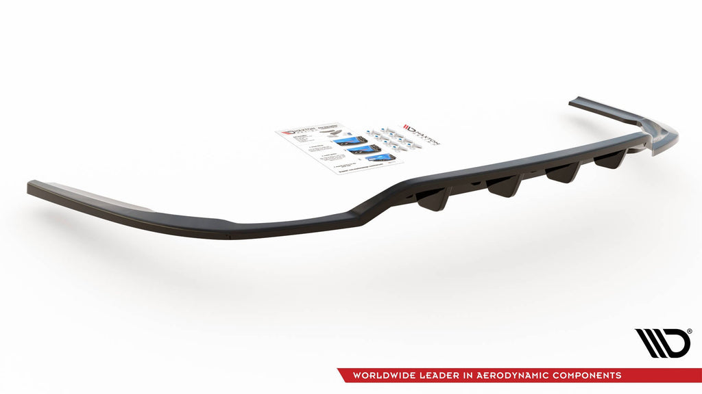 Maxton Design Splitter trasero (With Vertical Bars) para Dodge Charger RT Mk7 Facelift - imagen 4
