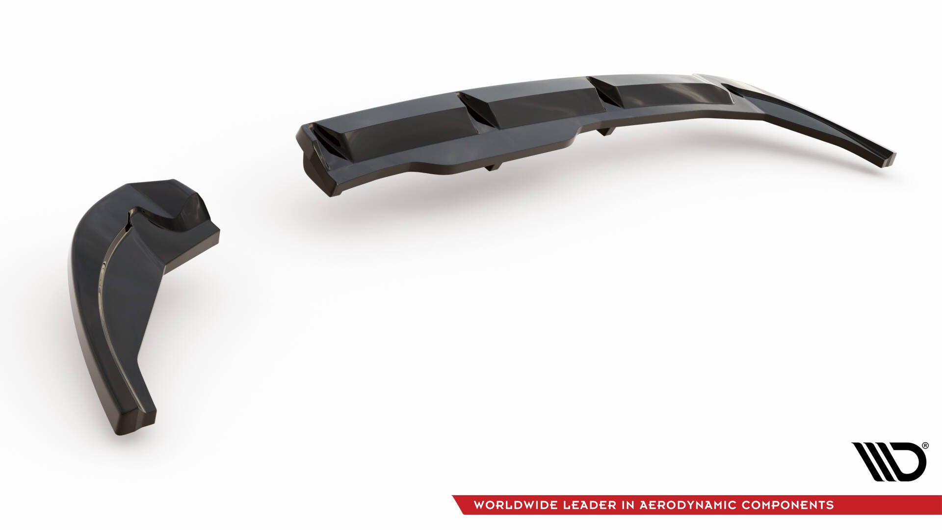 Maxton Design Splitter trasero (With Vertical Bars) para Fiat 500X Sport Mk1 Facelift - imagen 6