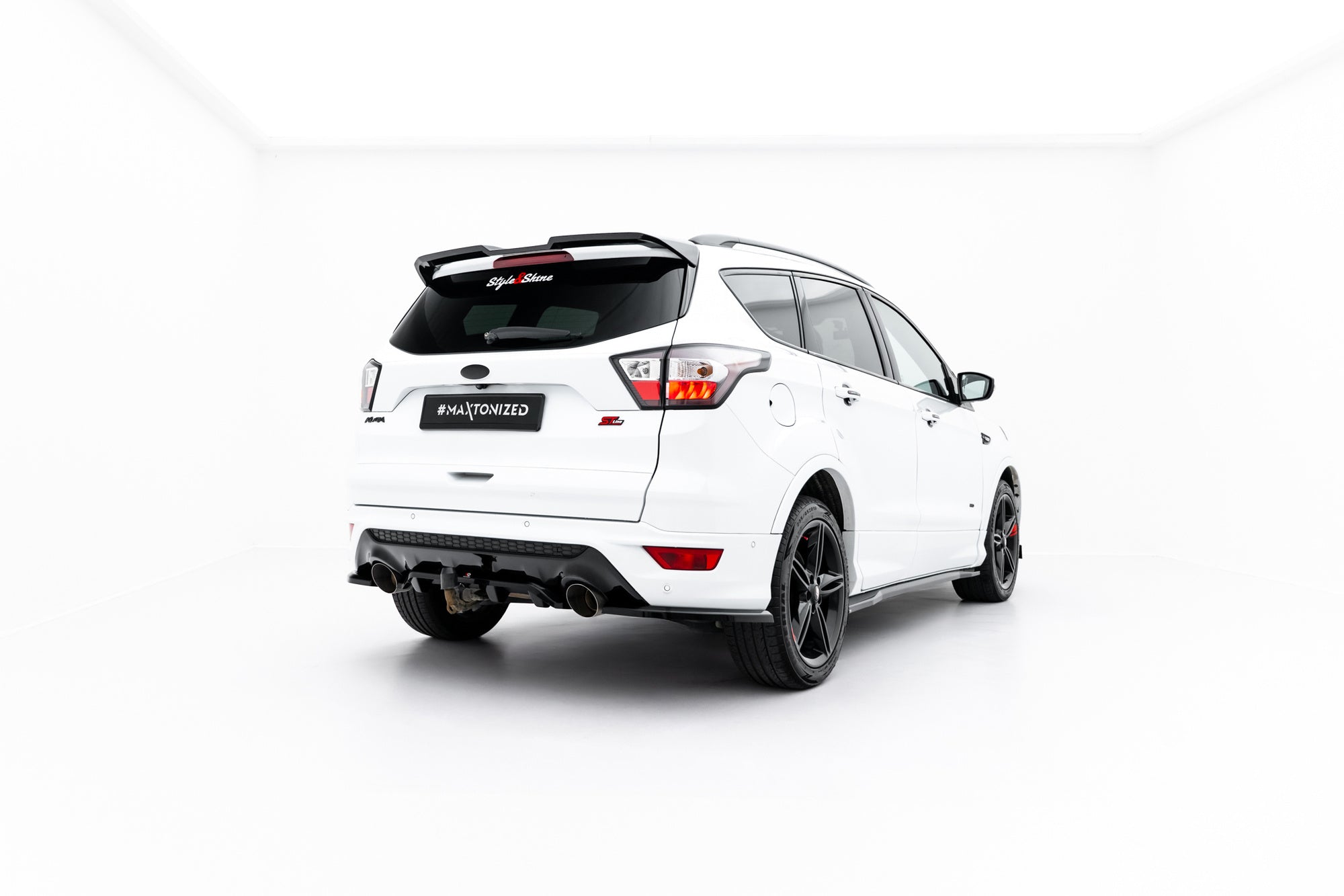 Maxton Design Splitter trasero (With Vertical Bars) para Ford Kuga ST-Line Mk2 Facelift - imagen 7