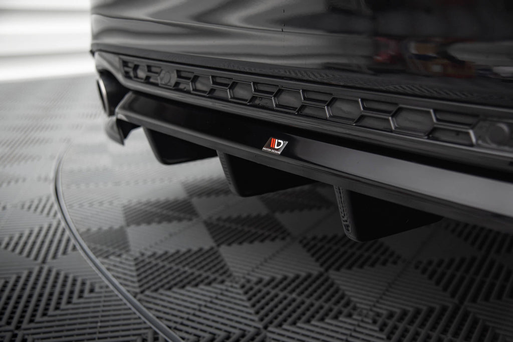 Maxton Design Splitter trasero (With Vertical Bars) para Ford Mondeo ST-Line Estate Mk4 Facelift - imagen 2