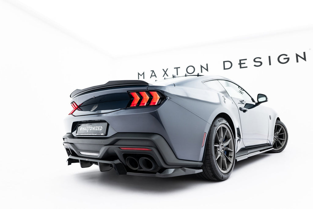 Maxton Design Splitter trasero (With Vertical Bars) para Ford Mustang Dark Horse Mk7 - imagen 4