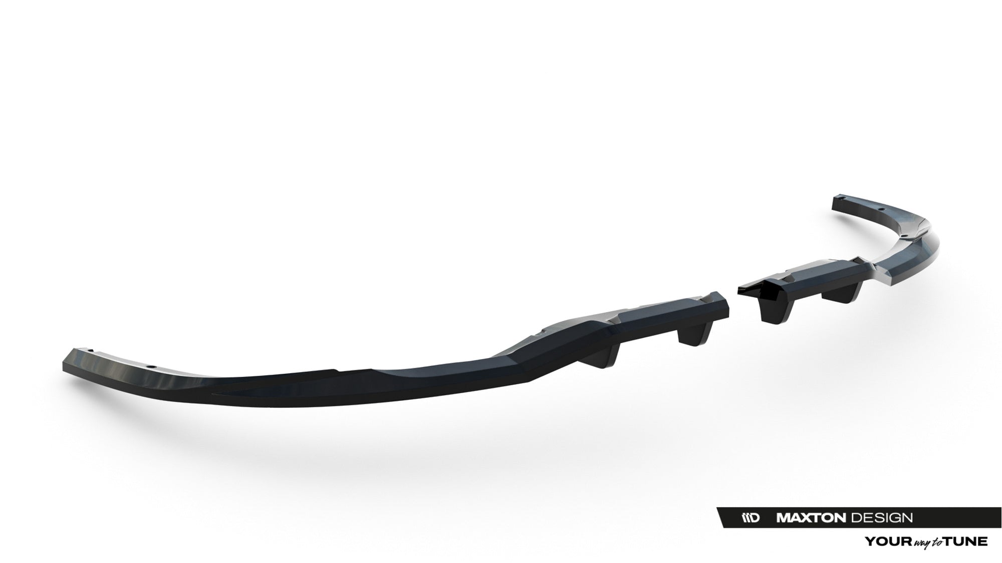 Maxton Design Splitter trasero (With Vertical Bars) para Ford S-Max ST-Line Mk2 Facelift - imagen 7