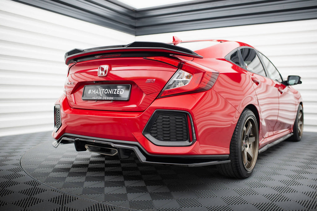 Maxton Design Splitter trasero (With Vertical Bars) para Honda Civic SI Mk10 - imagen 3
