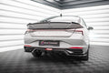 Maxton Design Splitter trasero (With Vertical Bars) para Hyundai Elantra Mk7 - imagen 1