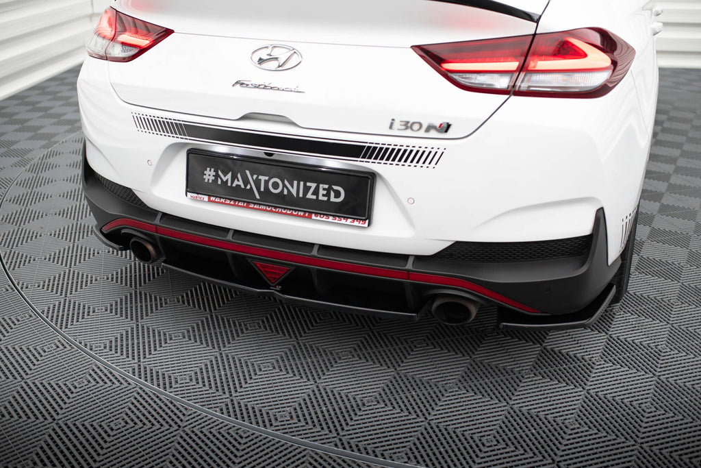 Maxton Design Splitter trasero (With Vertical Bars) para Hyundai I30 N Mk3 Fastback - imagen 1