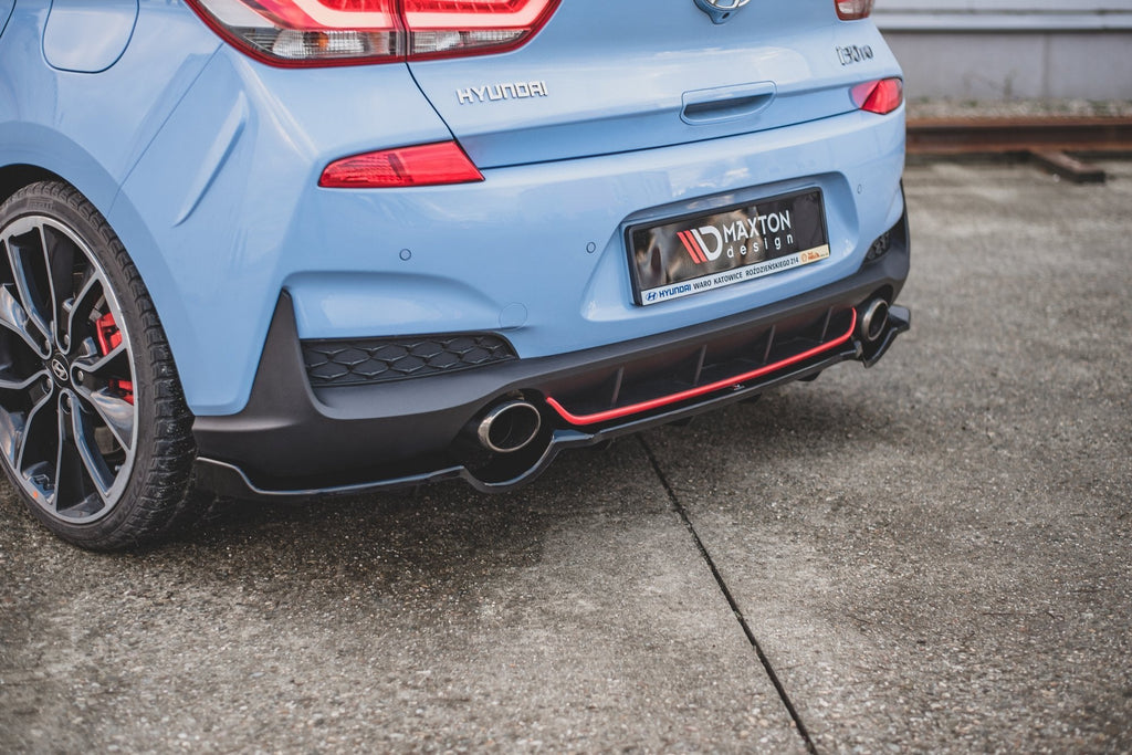 Maxton Design Splitter trasero (With Vertical Bars) para Hyundai I30 N Mk3 Hatchback - imagen 1