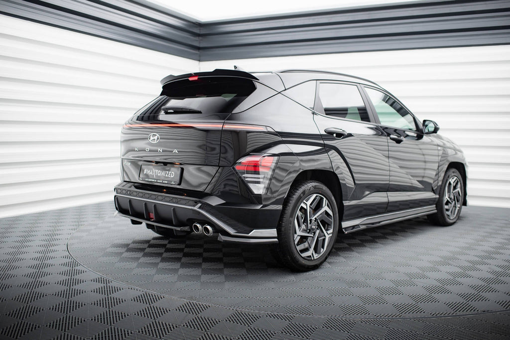 Maxton Design Splitter trasero (With Vertical Bars) para Hyundai Kona N-Line Mk2 - imagen 2