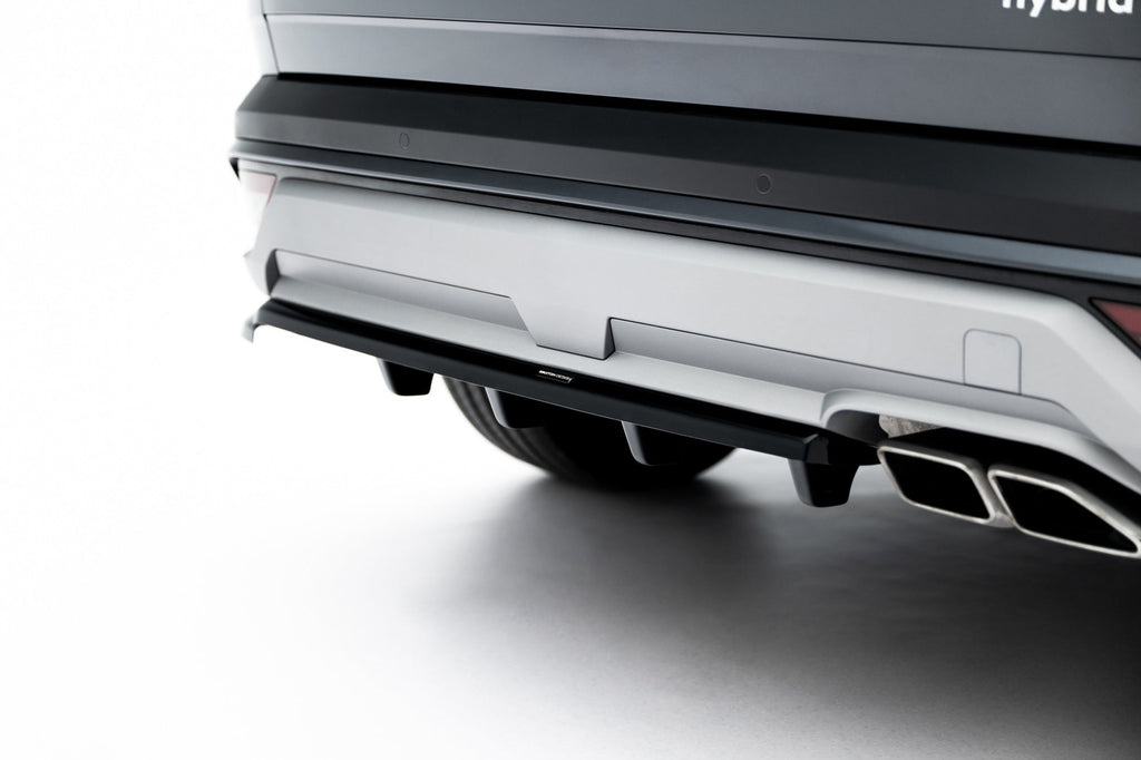 Maxton Design Splitter trasero (With Vertical Bars) para Hyundai Tucson Mk4 Facelift - imagen 2