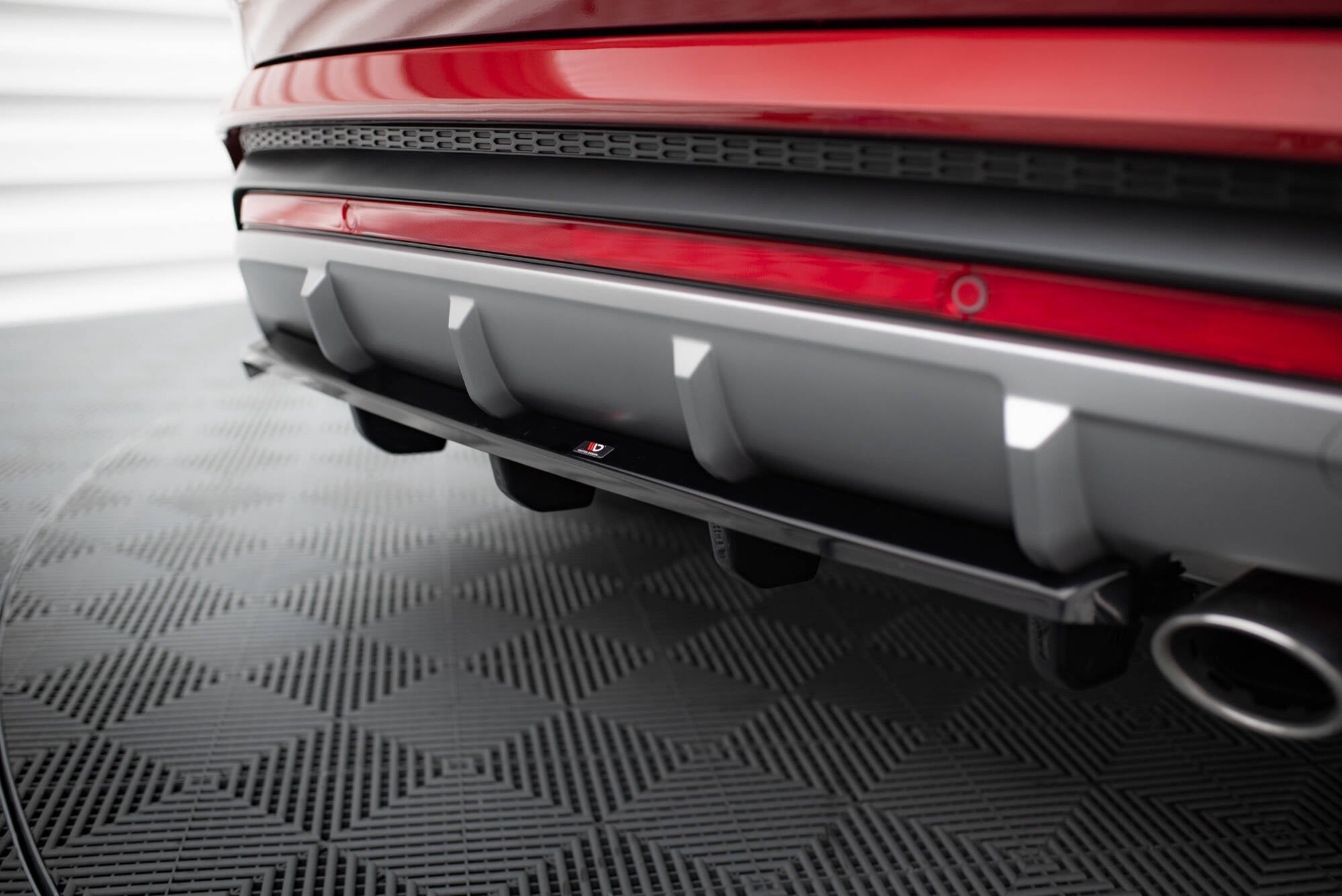 Maxton Design Splitter trasero (With Vertical Bars) para Hyundai Tucson N-Line Mk4 - imagen 4