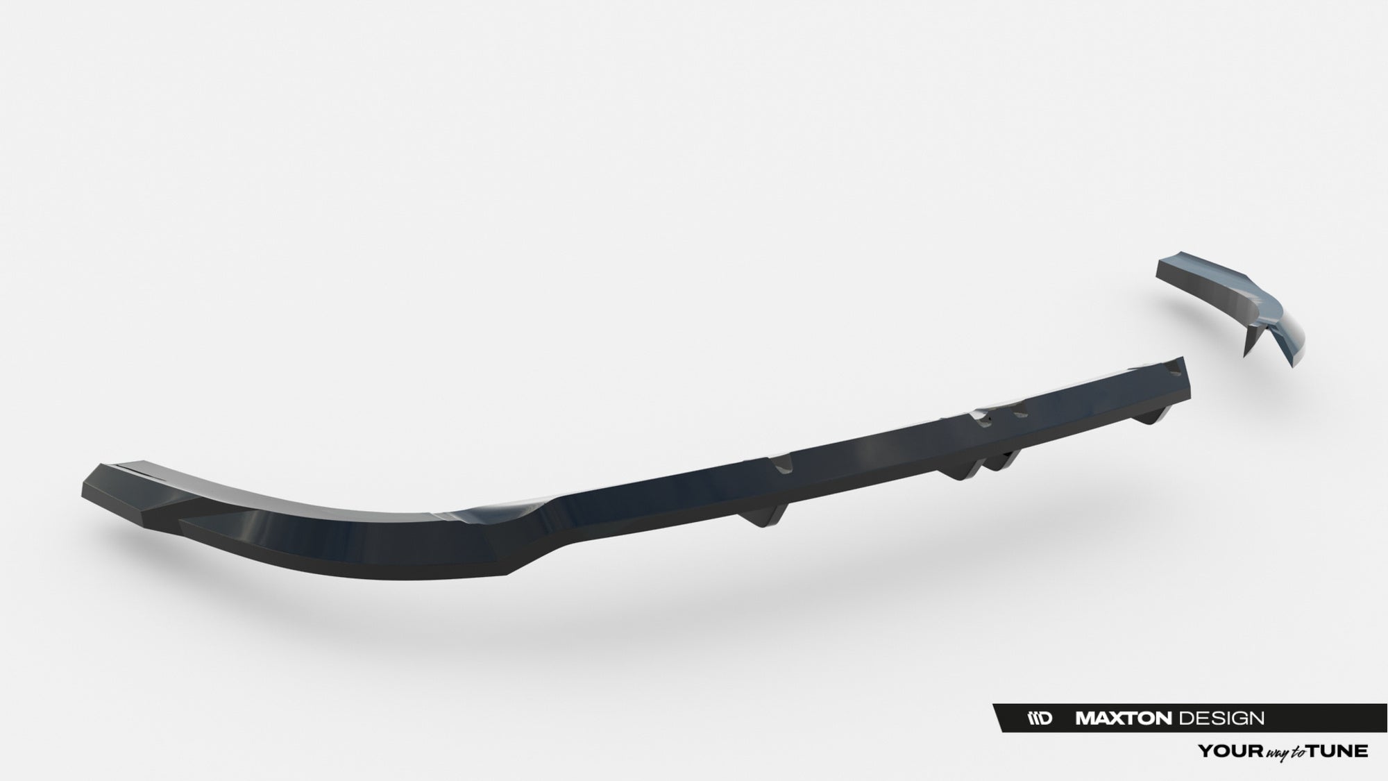 Maxton Design Splitter trasero (With Vertical Bars) para Hyundai Tucson N-Line Mk4 Facelift - imagen 5
