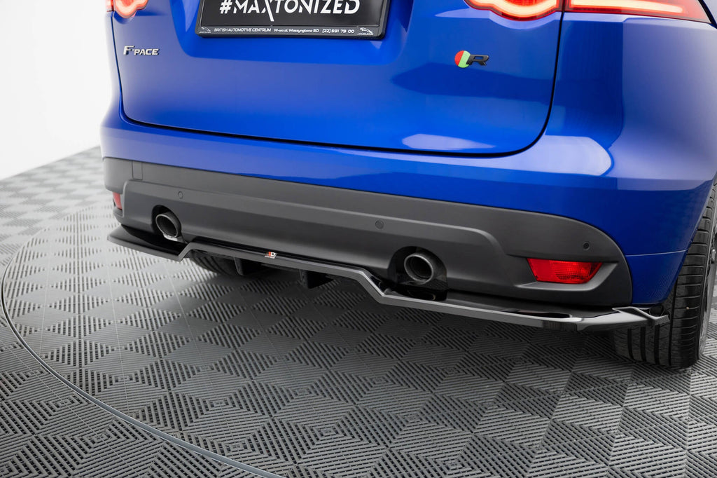 Maxton Design Splitter trasero (With Vertical Bars) para Jaguar F-Pace R-Sport Mk1 - imagen 2