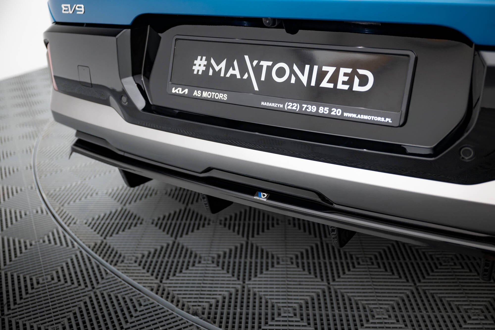 Maxton Design Splitter trasero (With Vertical Bars) para Kia EV9 GT-Line Mk1 - imagen 3