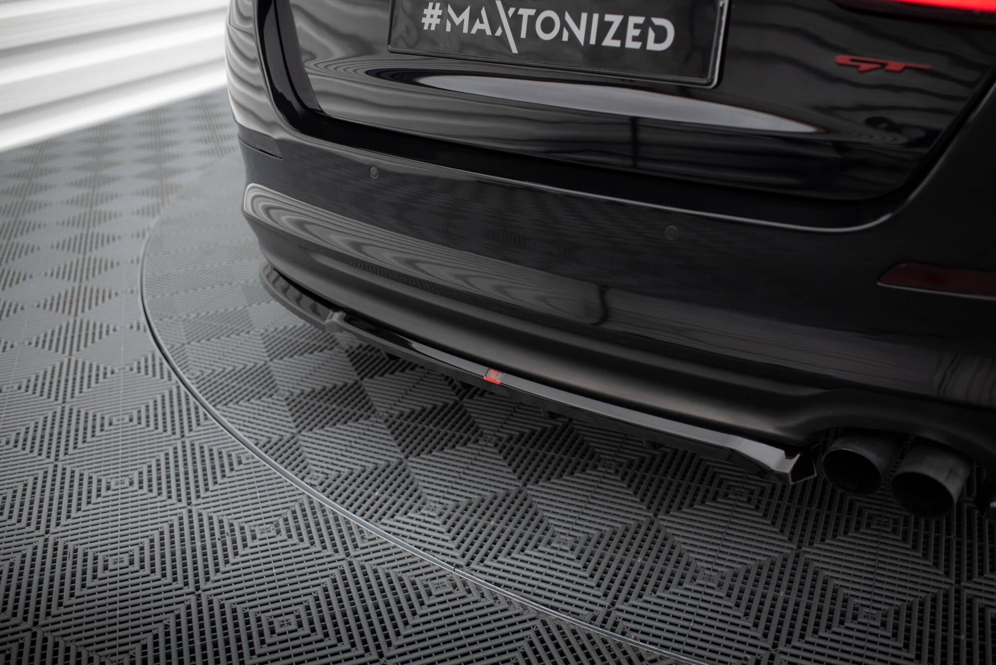 Maxton Design Splitter trasero (With Vertical Bars) para Kia Optima Mk3 - imagen 5