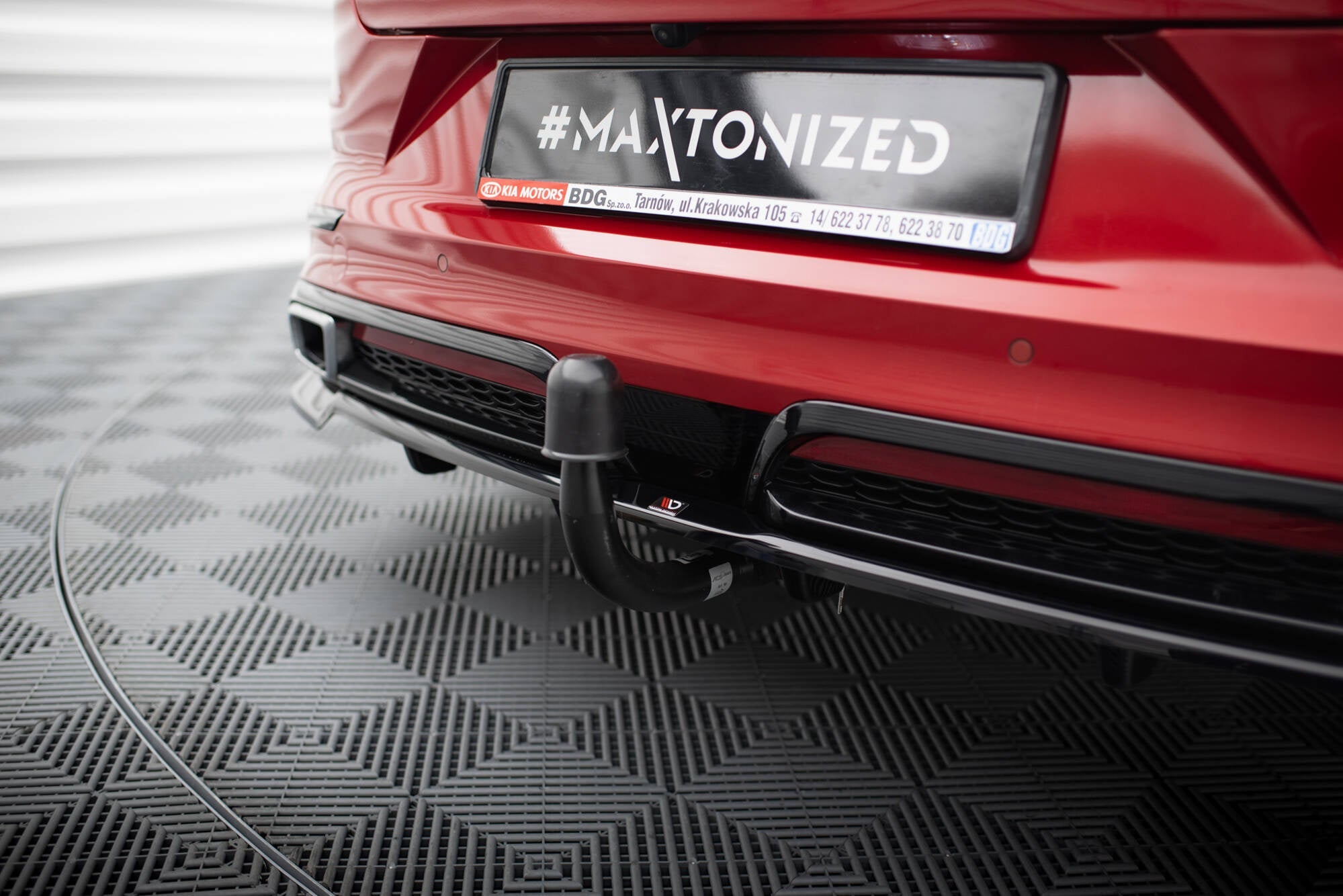 Maxton Design Splitter trasero (With Vertical Bars) para Kia ProCeed GT-Line Mk1 - imagen 3