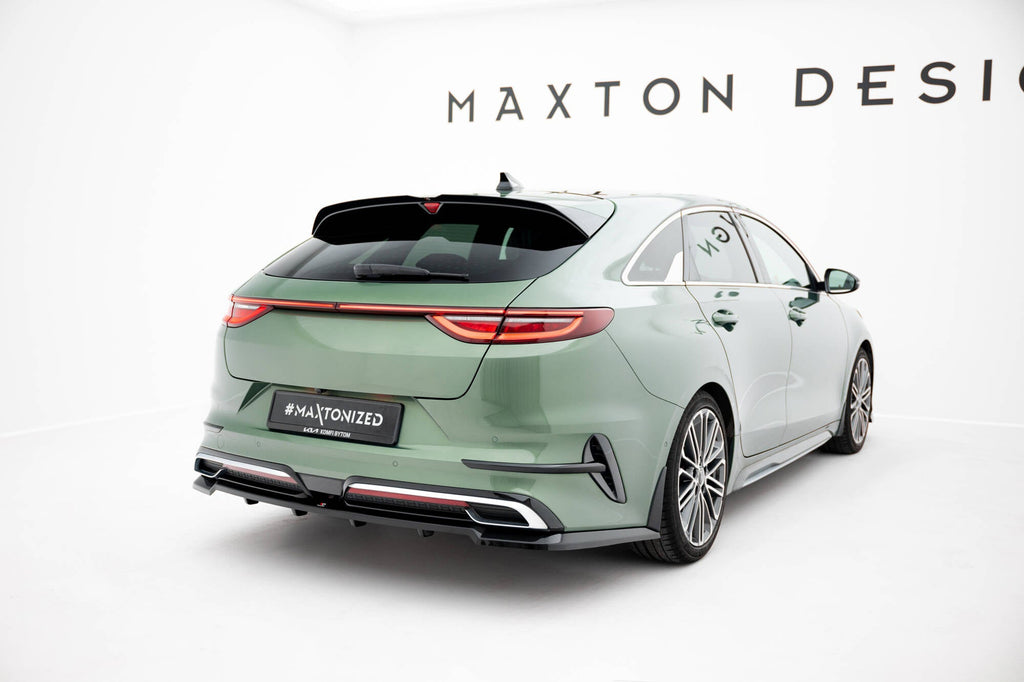 Maxton Design Splitter trasero (With Vertical Bars) para Kia Proceed GT-Line Mk1 Facelift - imagen 1
